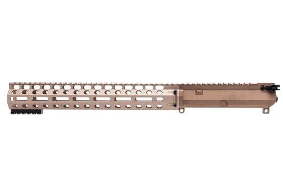 AR-15 upper and handguard, FDE.